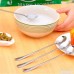 Spoon Set Measuring Spoons - Pack of 8 Long Handle Stainless Steel Spoon - Ideal for Coffee Cafe Latte Espresso Hot Chocolate Hot Drinks Dessert & Ice Cream Sundae - Presented by Scofieldly - B07FYB66BS